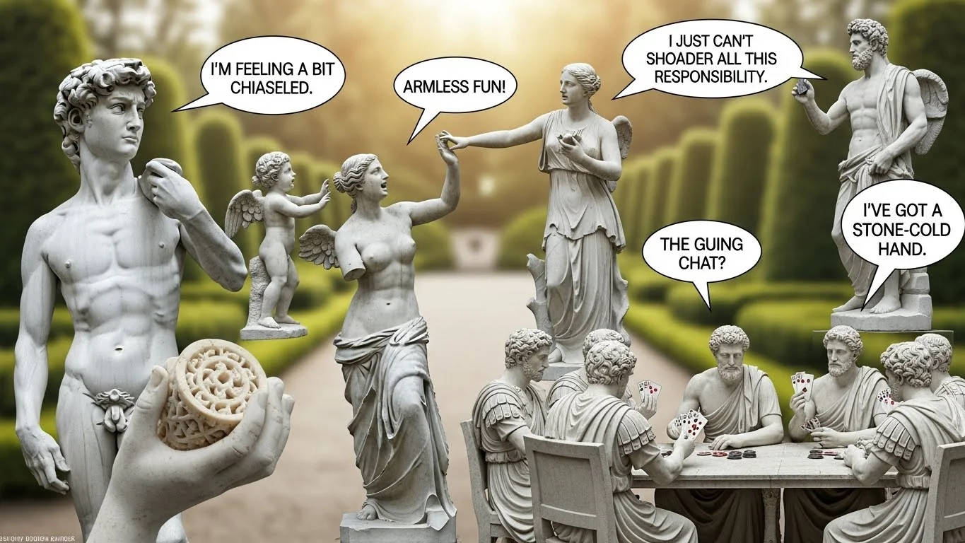 Artistic Sculpting Puns