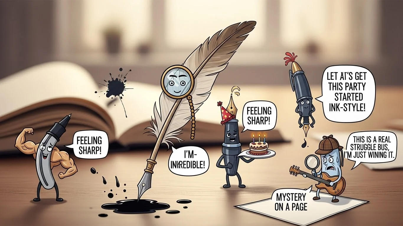 Funny Pen Puns for Students