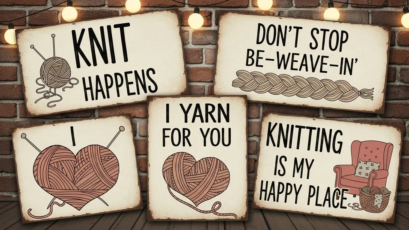 Knit Happens Humor