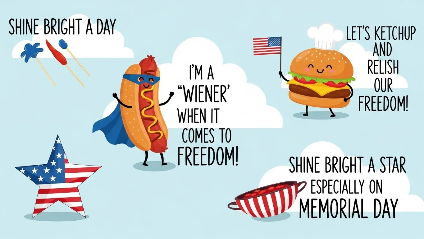 Short & Snappy Memorial Day Captions
