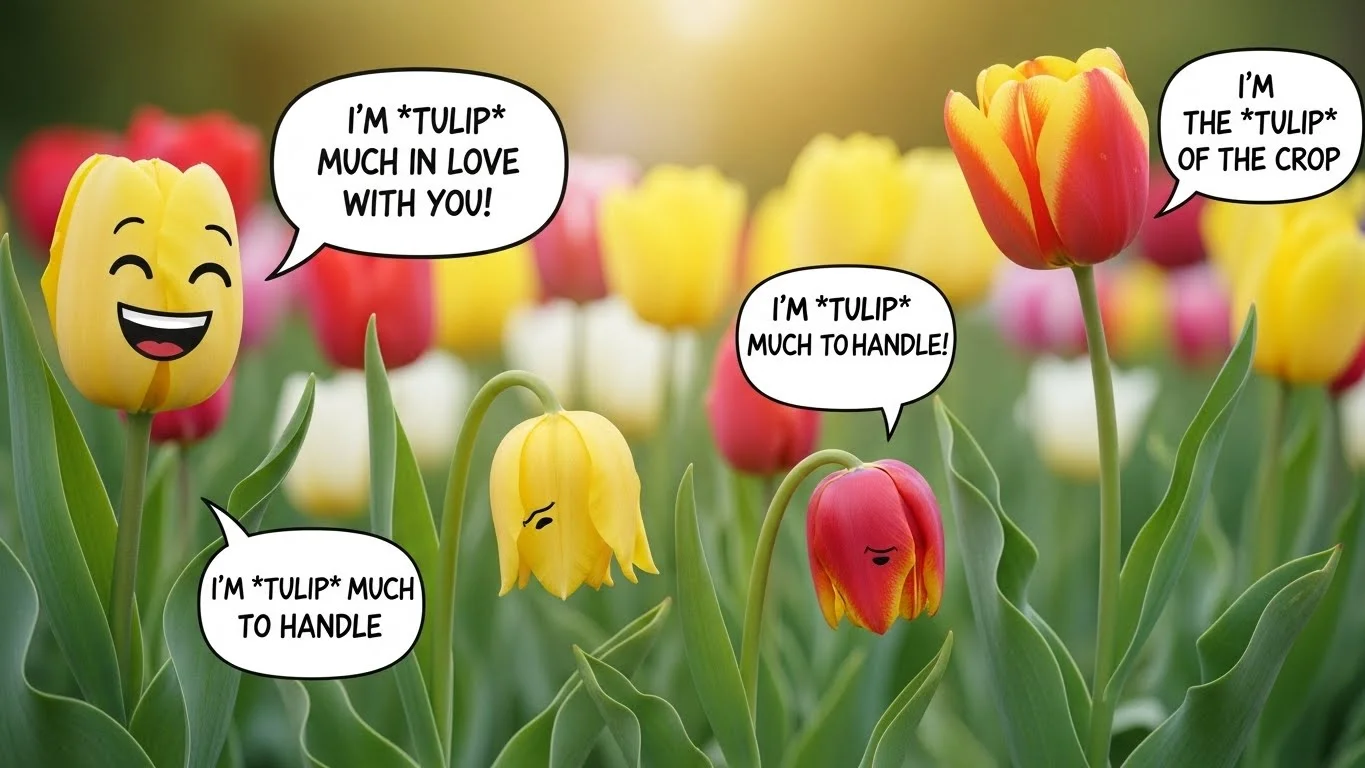 Tulip Puns for Work & Office Life