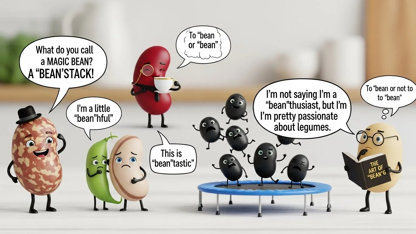 Bean Plant Puns