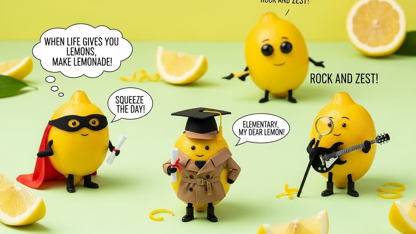 Citrus Jokes for Foodies & Chefs