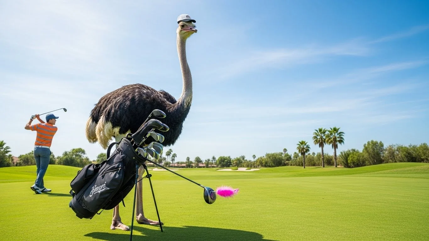 Cool Ostrich Attitude Puns