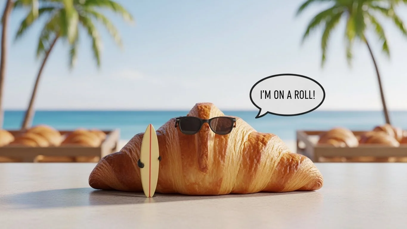 Croissant Party & Celebration Puns