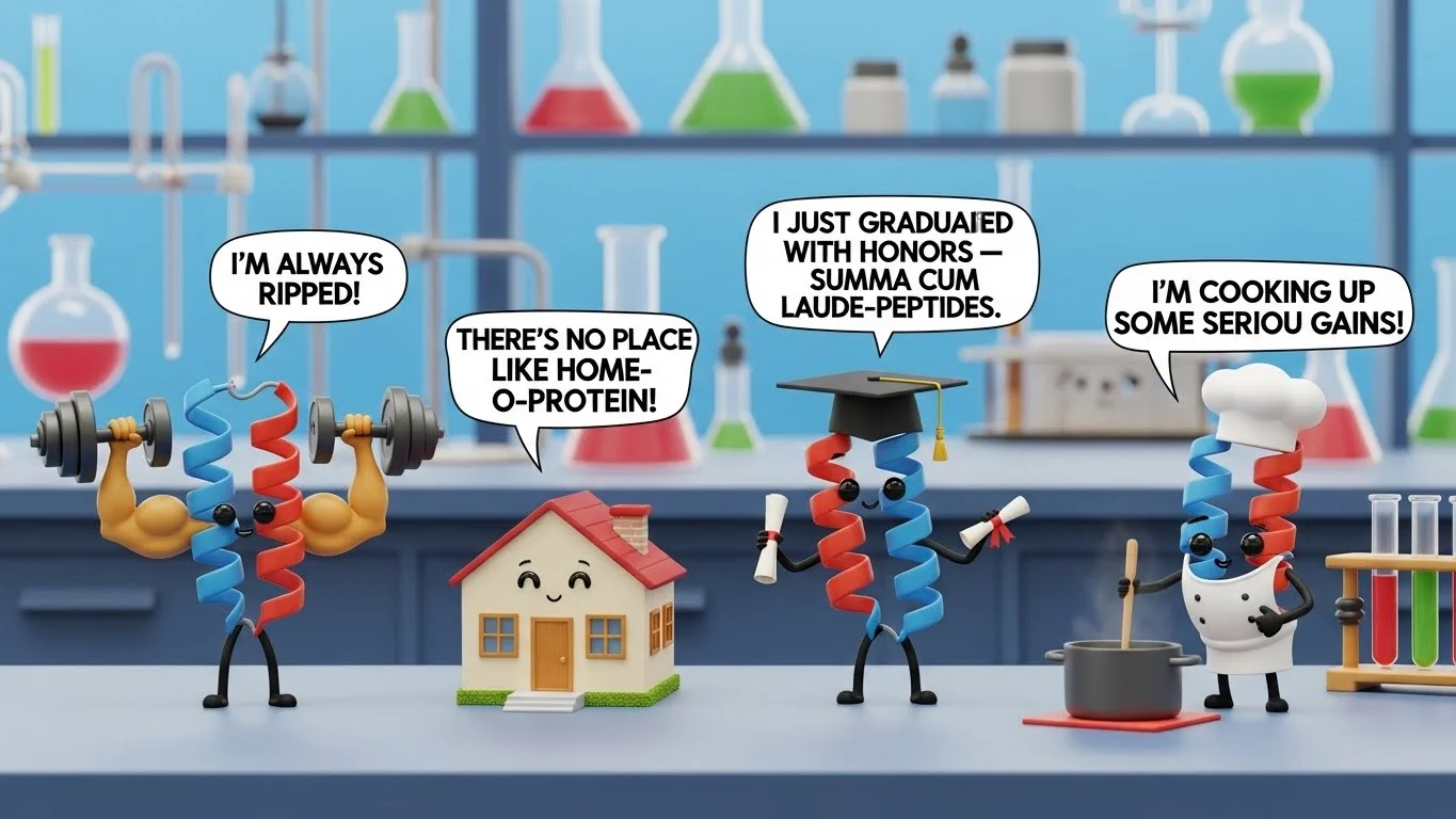 Dad-Energy Protein Puns