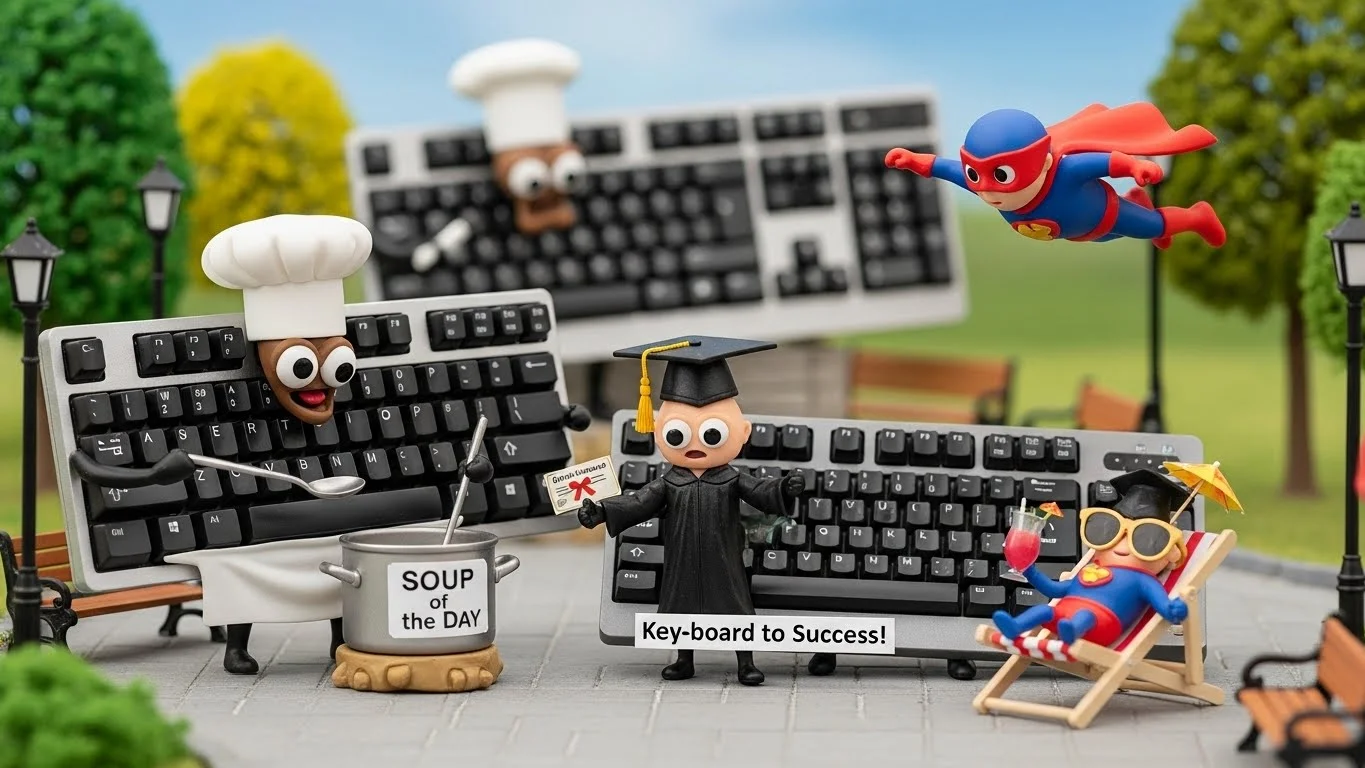 Enter-Key Humor You’ll Fall Into