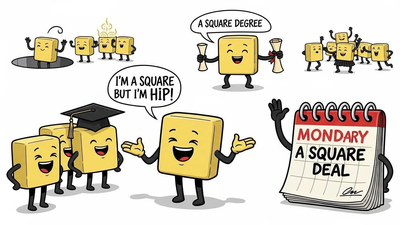 Everyday Square Jokes