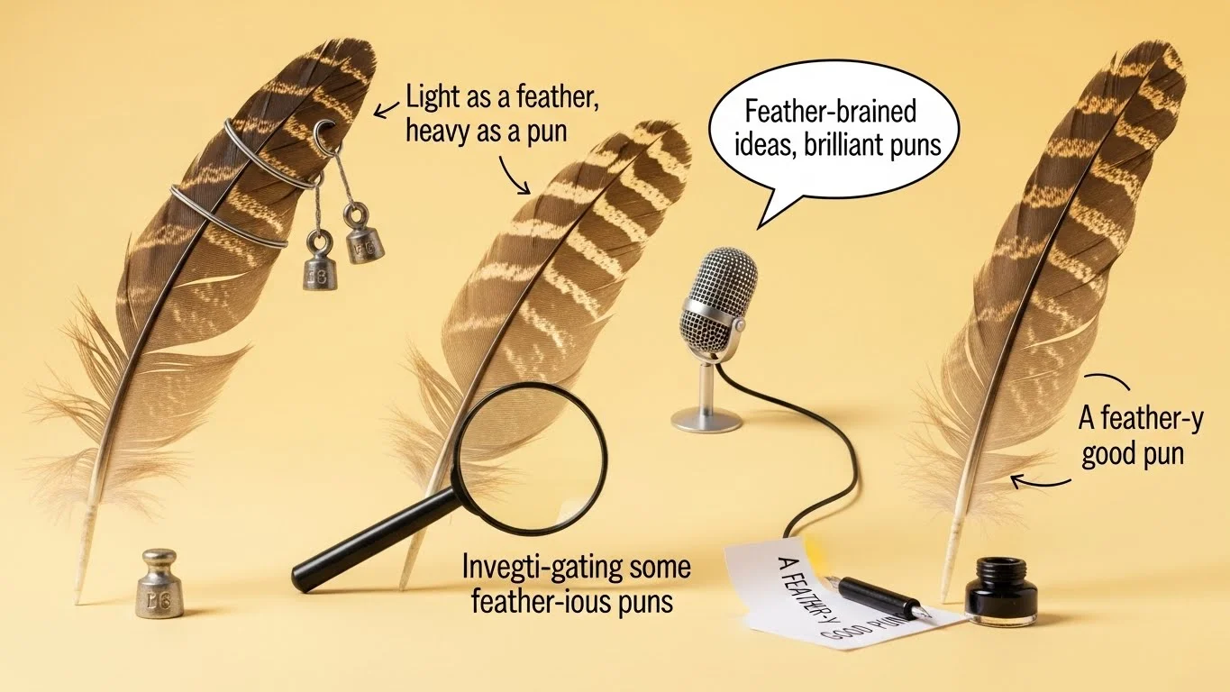 Feathery Sleep Humor