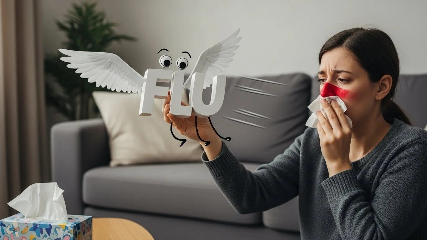 Flu Puns for Emails to TeachersProfessors