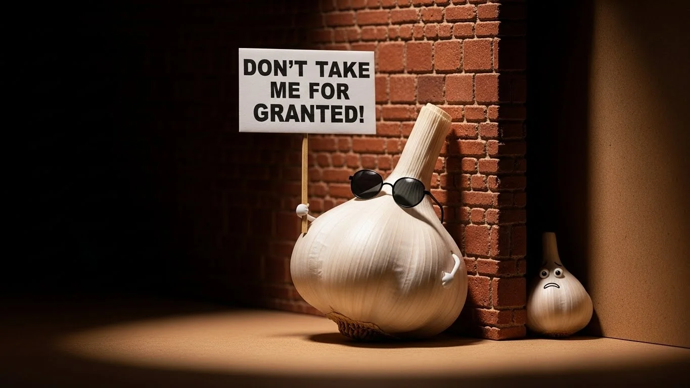 Freshly Picked Garlic One-Liners