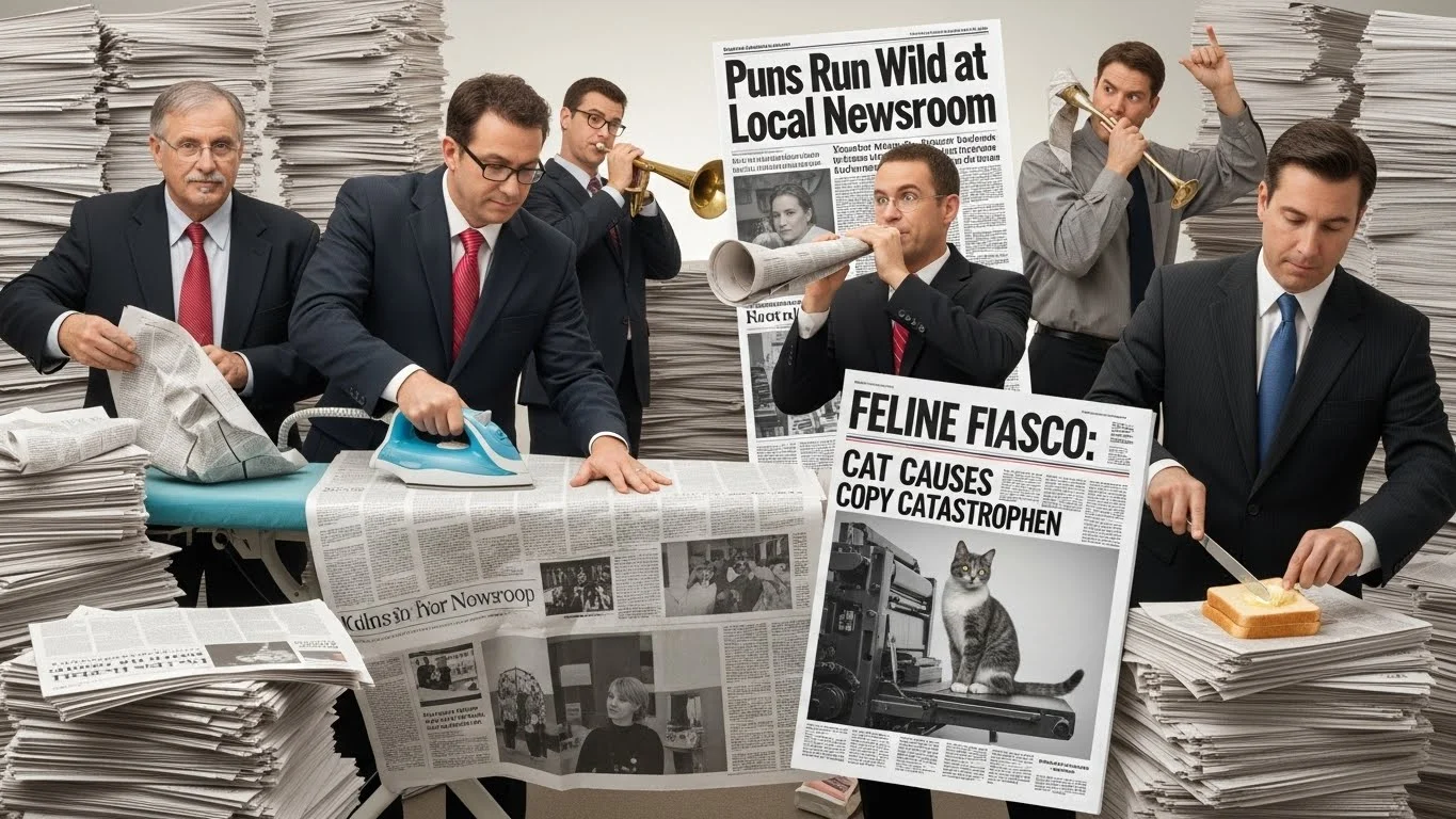 Front-Page Funny Headlines