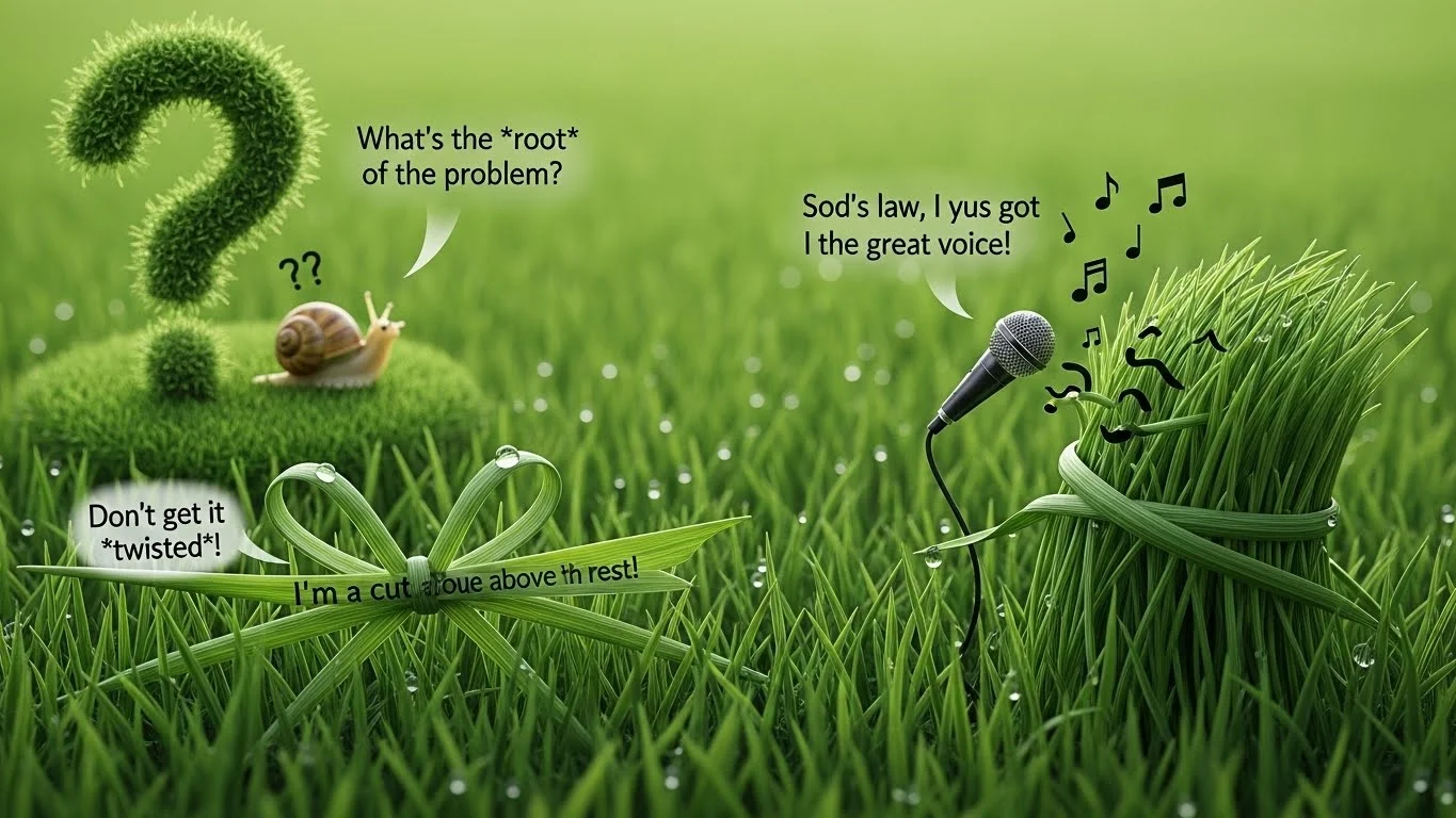 Mow Problems, Mow Laughs