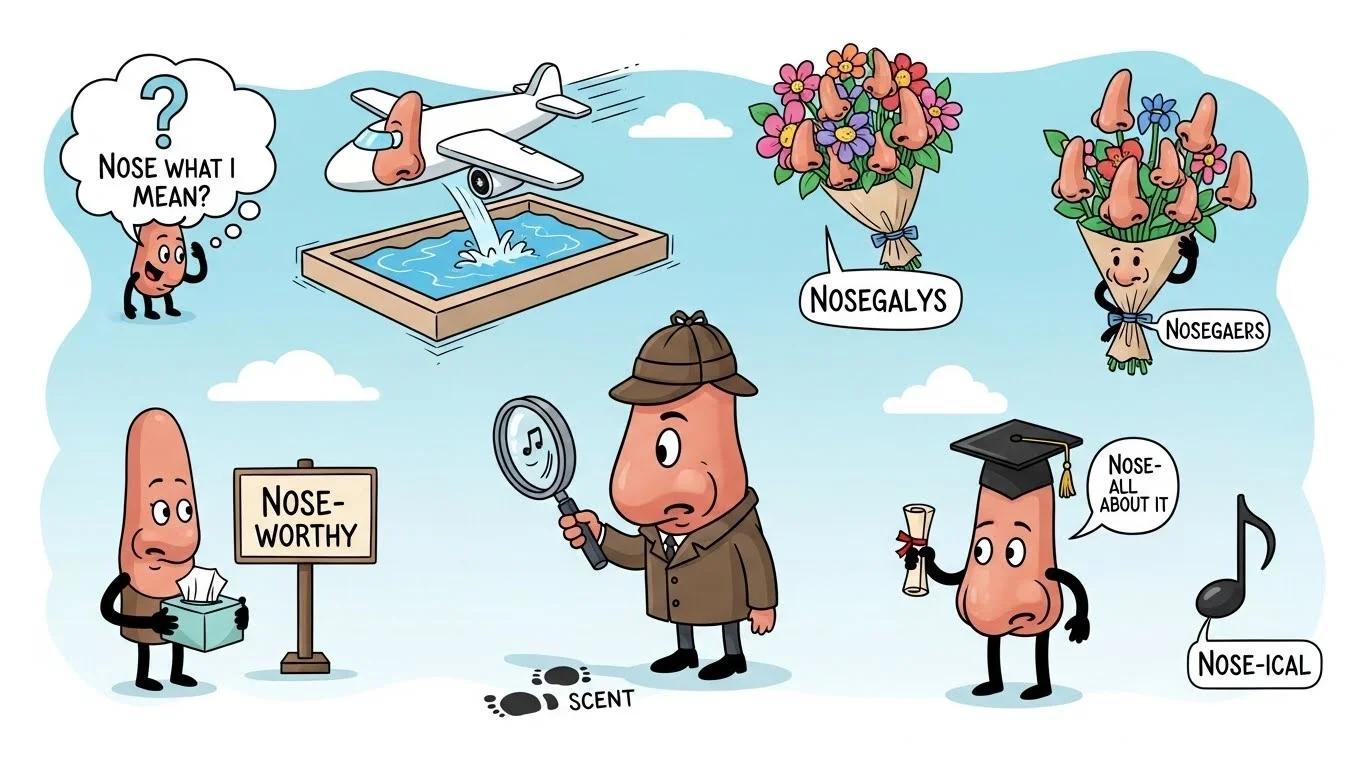 Nose Science & Anatomy Puns