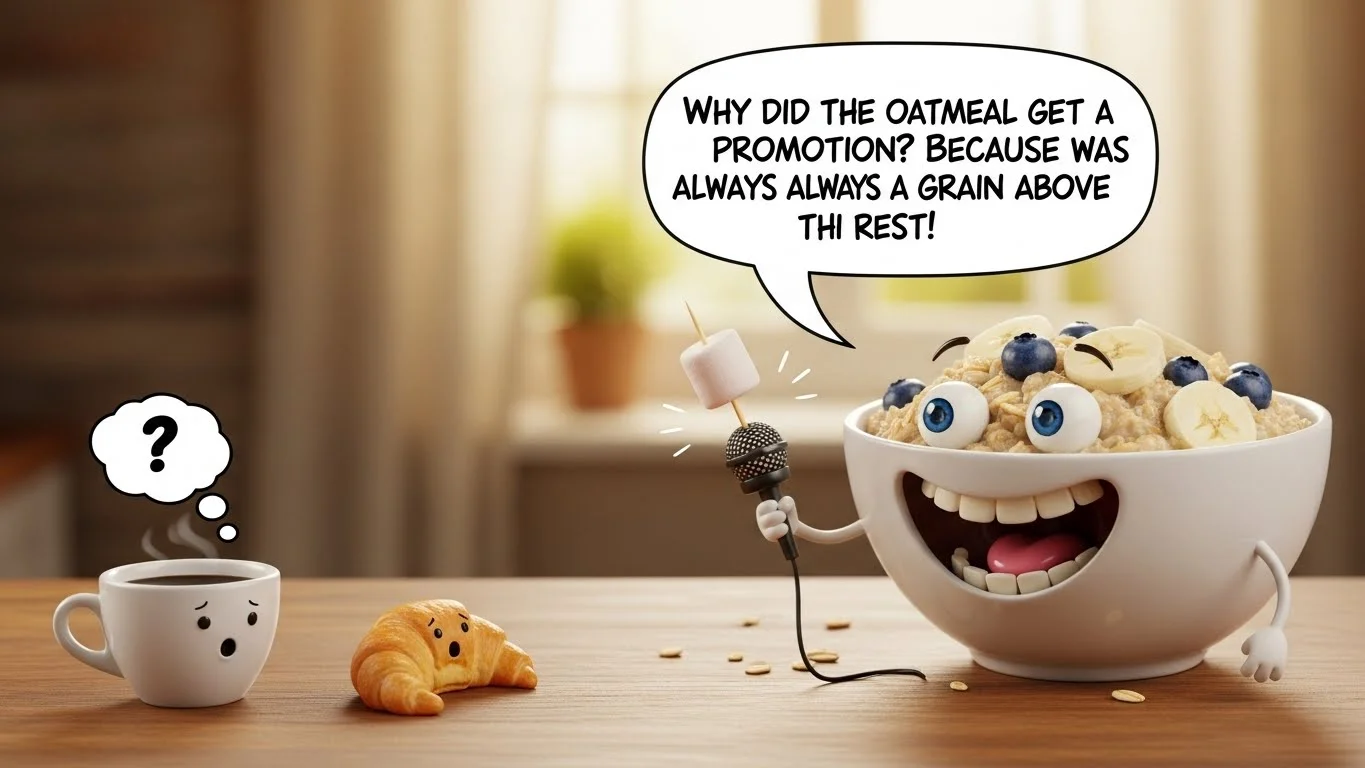 Oatmeal Weather Puns