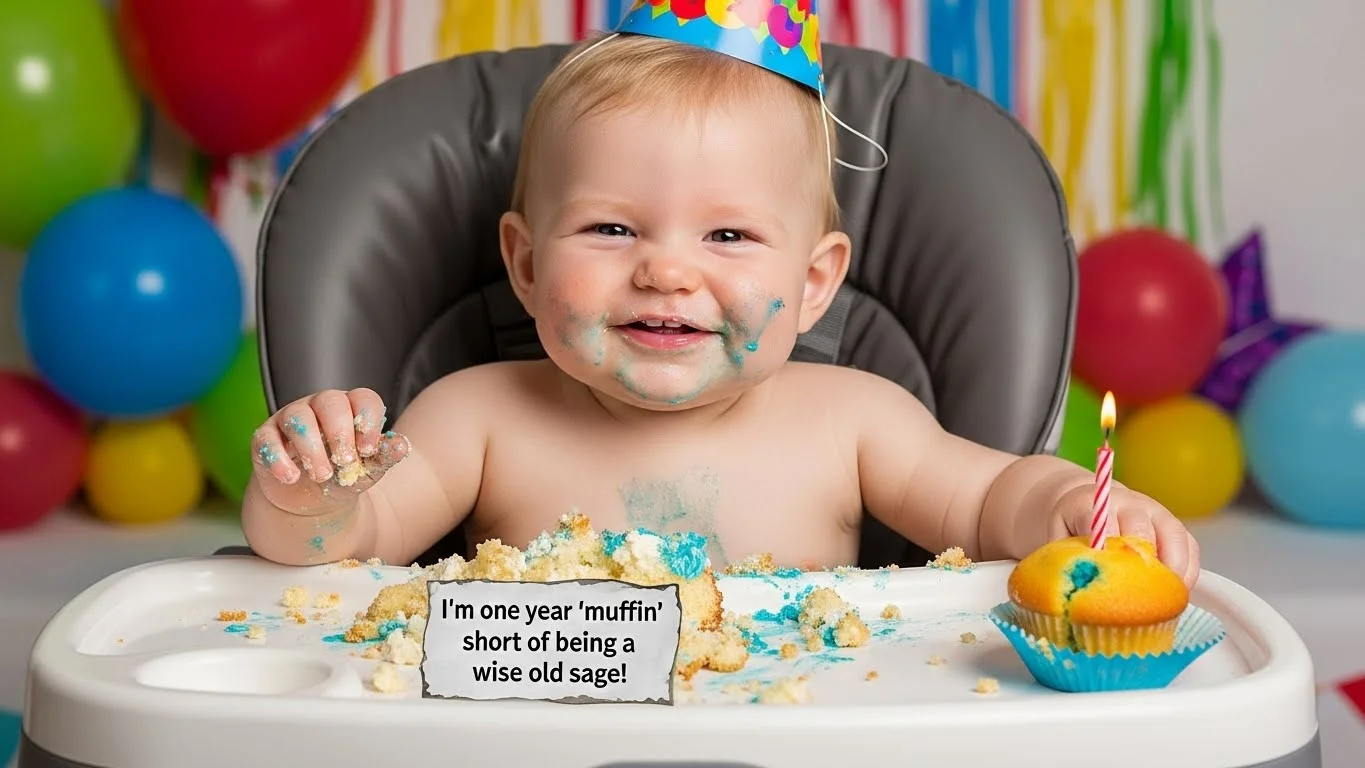 Party Vibes First Birthday Puns