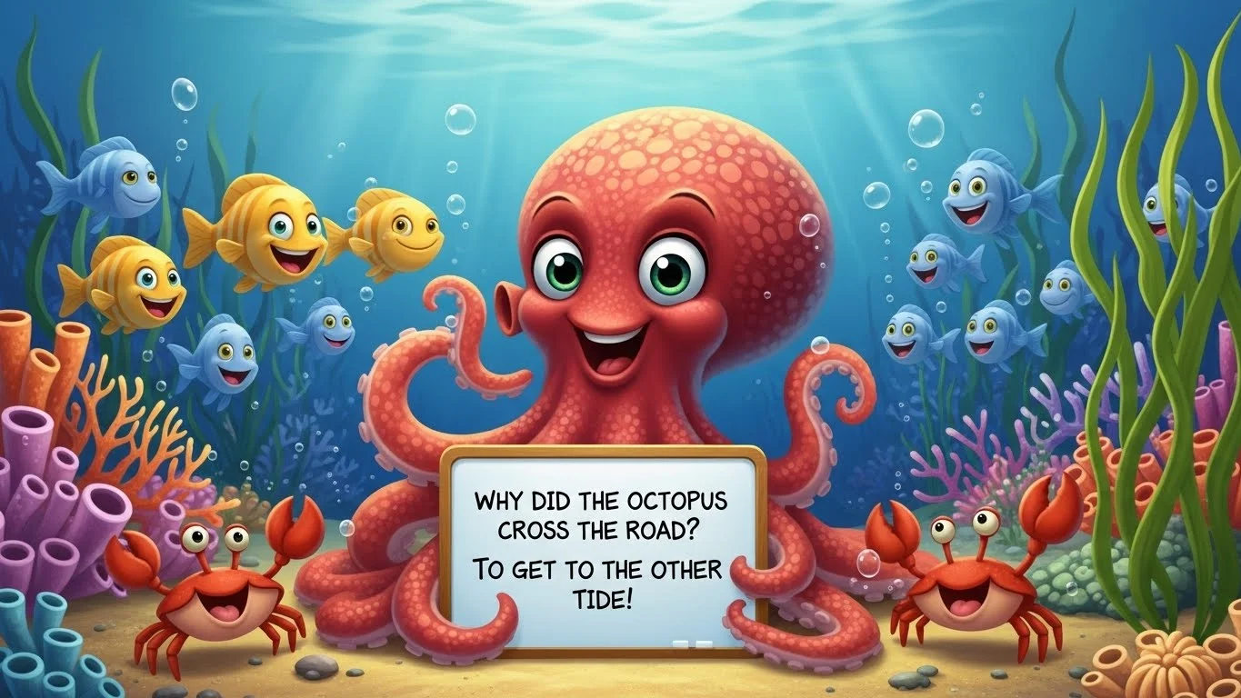 Snack-Time Sea Humor