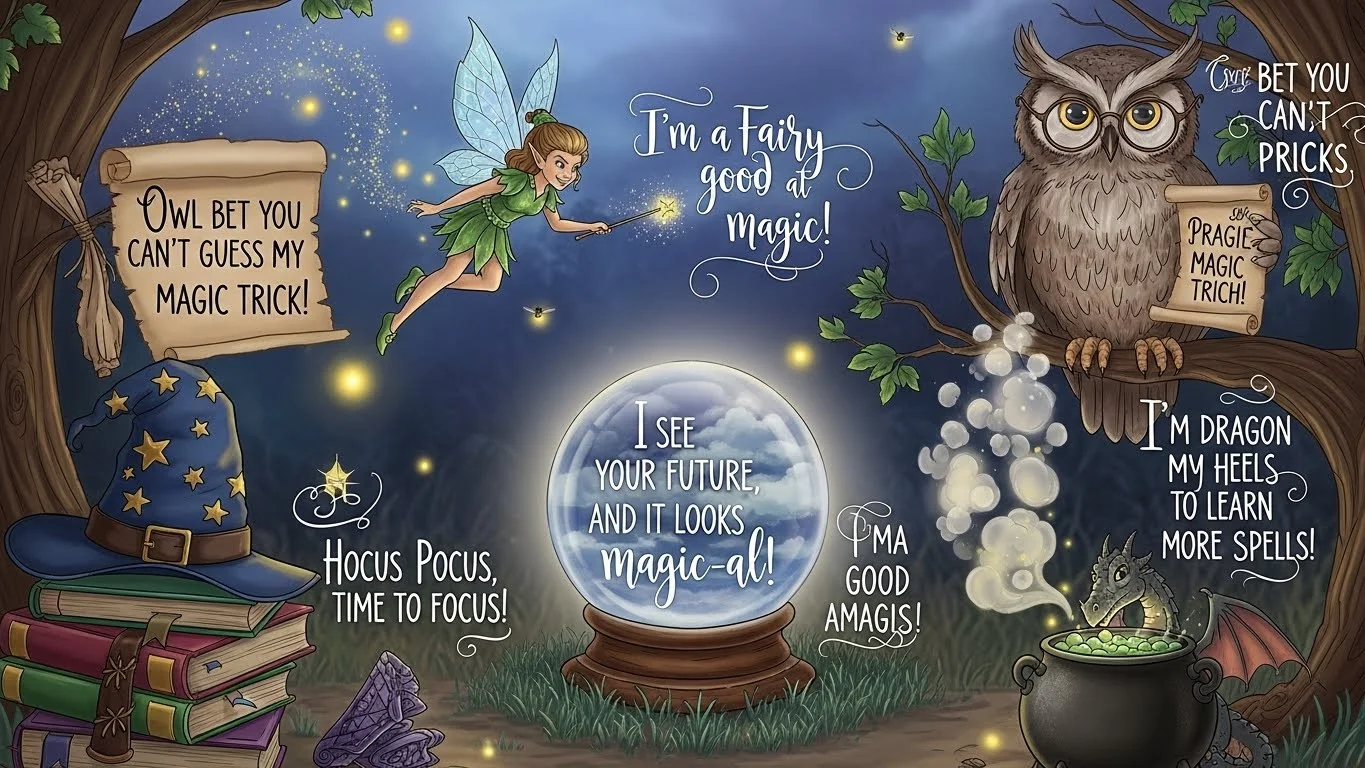 Witchy Wordplay Cauldron