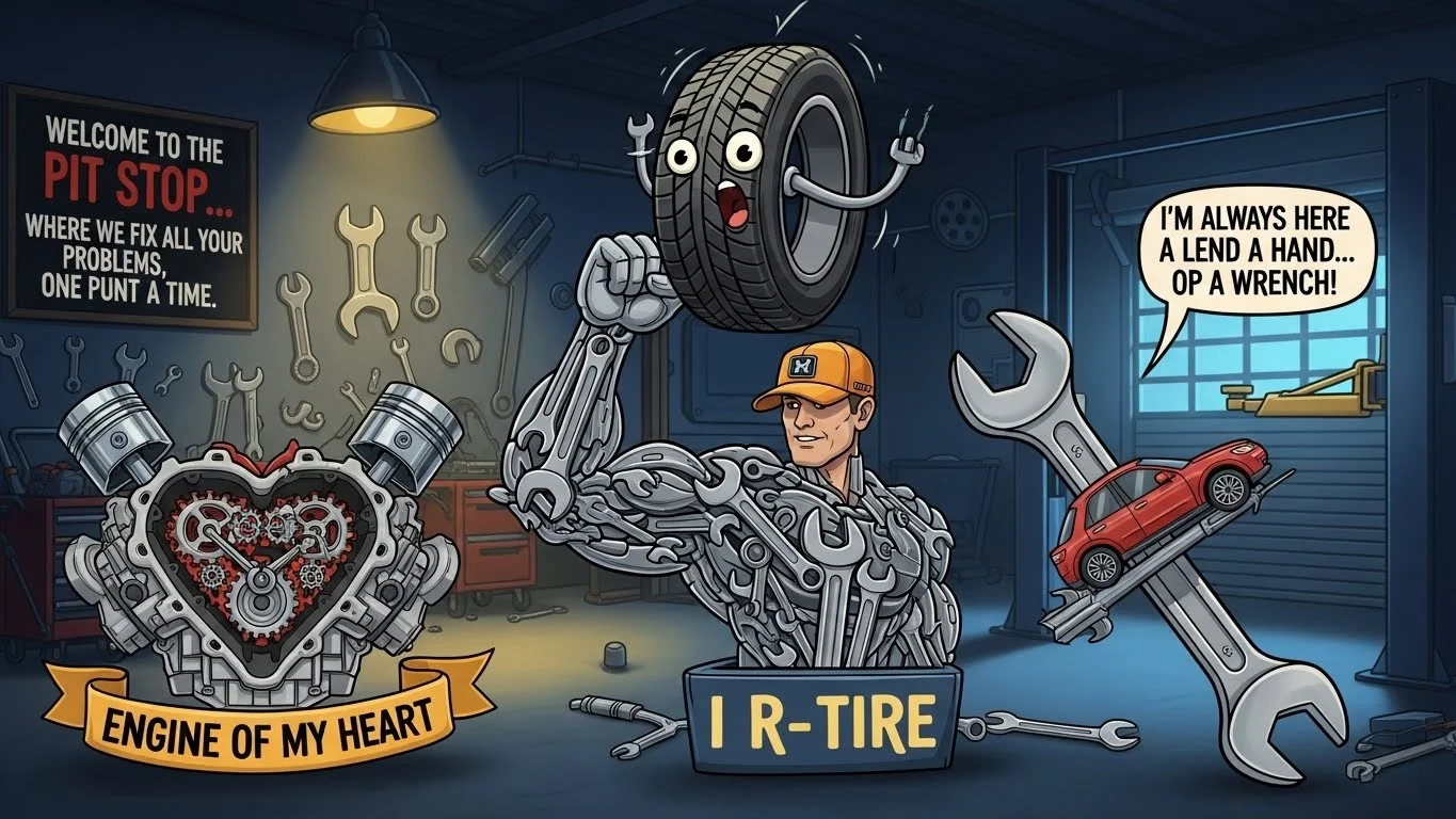 Wrench-Worthy Punchlines