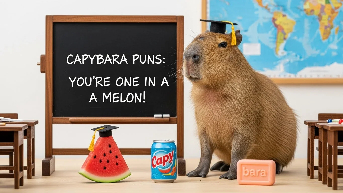  capybara puns