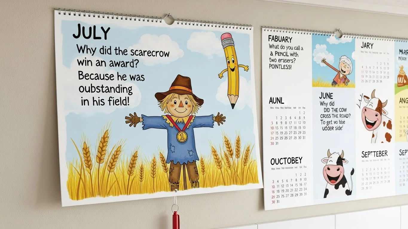 wall calendar jokes