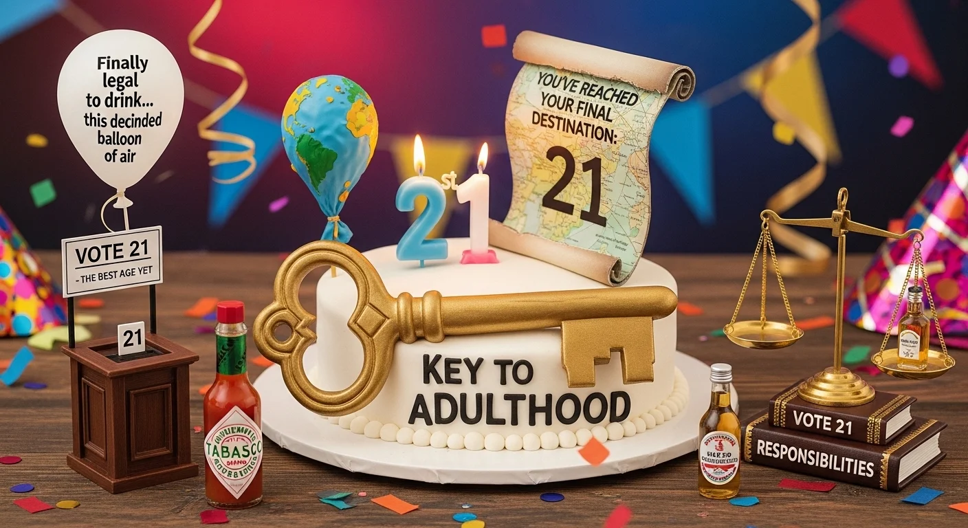 21st Birthday Captions