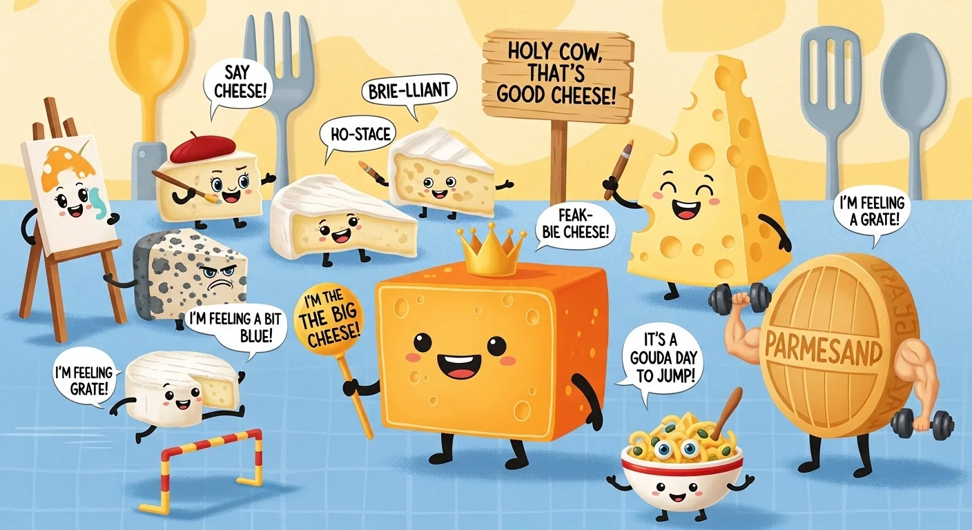 Cheese Puns – Flirty