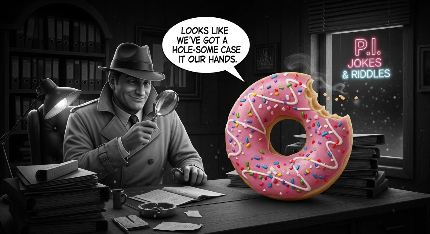 Detective Puns One-Liners