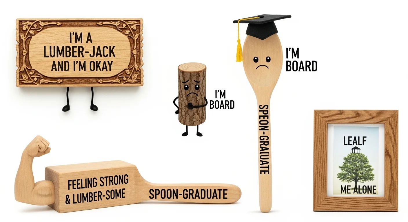 Furniture Puns Straight From the Woodshop