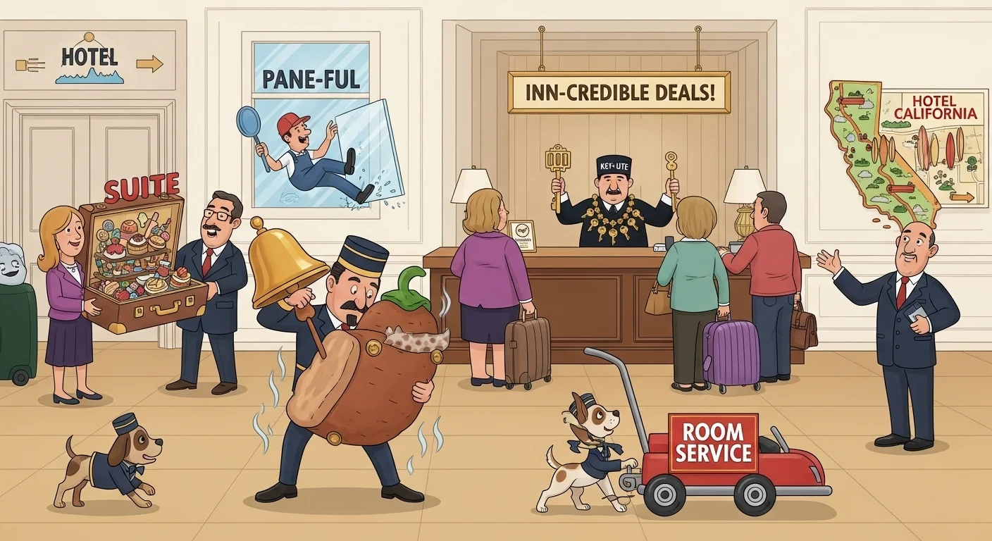 Hotel Puns One-Liners