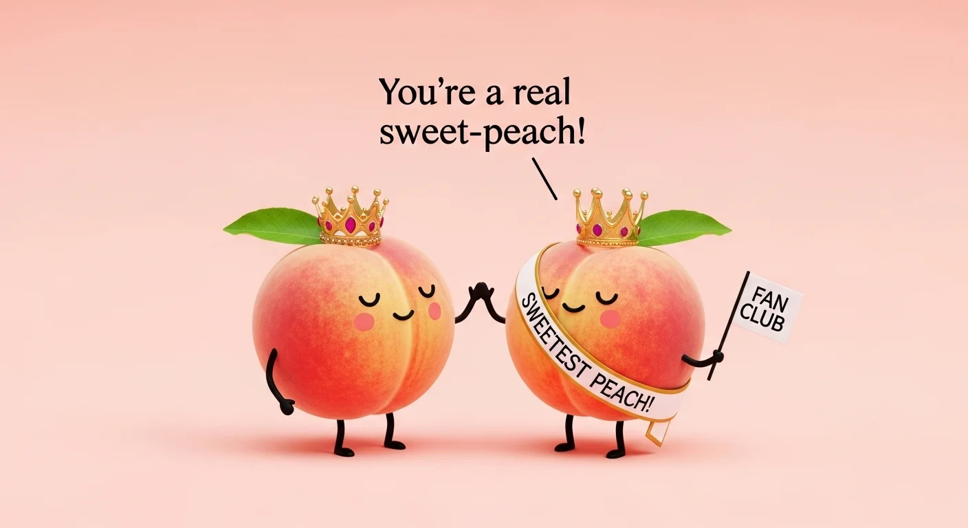Peach Jokes for Adults (Playful, Not Explicit)