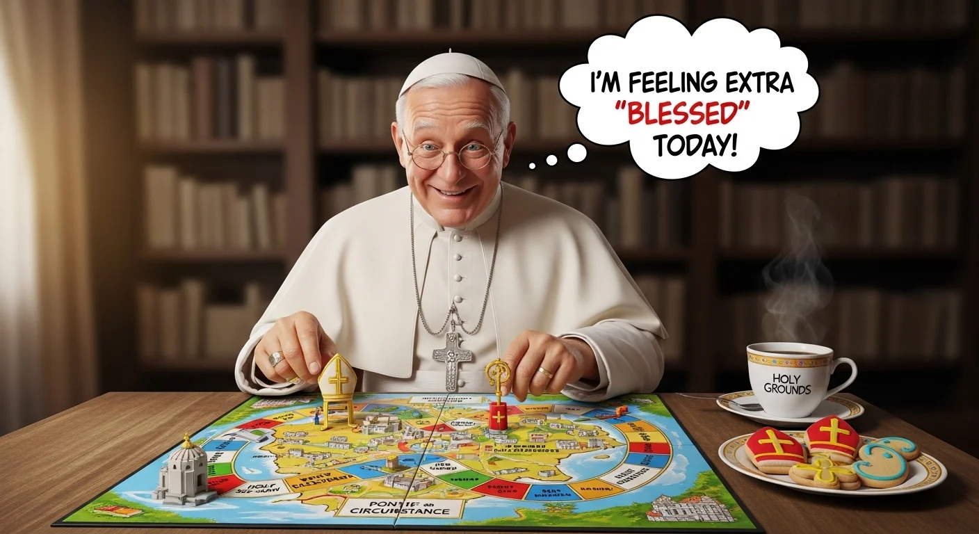 Pope Puns Captions