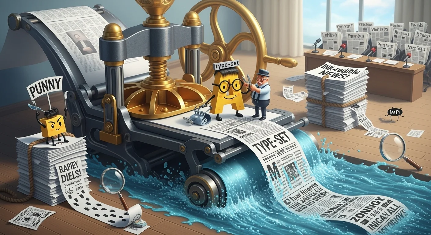 Printing Puns One-Liners