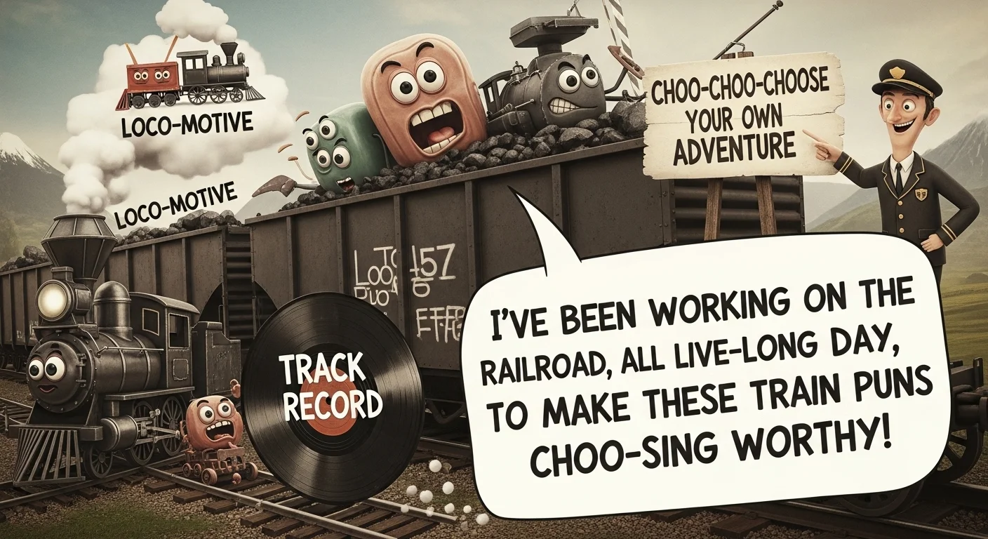 Train Puns One-Liners