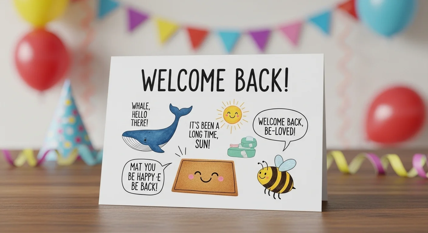 Welcome Back Puns One-Liners