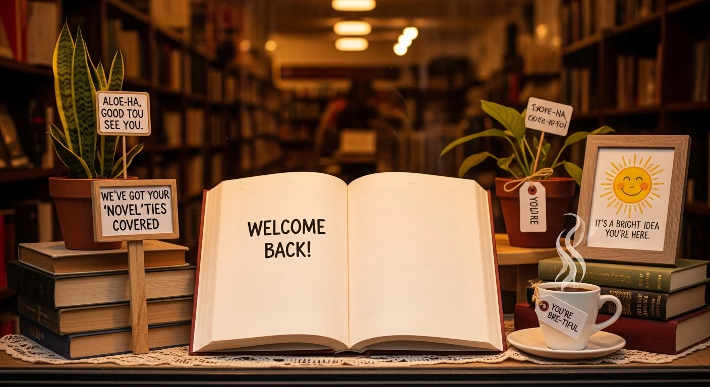 Welcome Back Puns for Adults