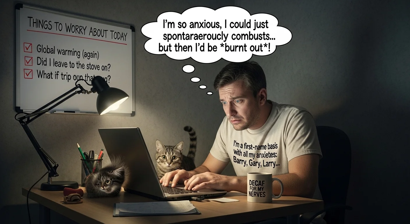 Anxiety Puns One-Liners