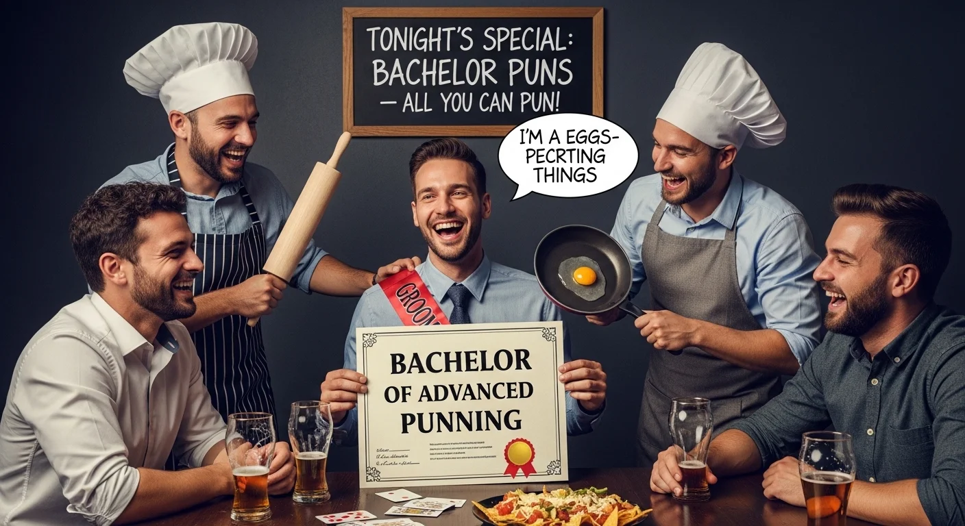 Bachelor Puns One-Liners