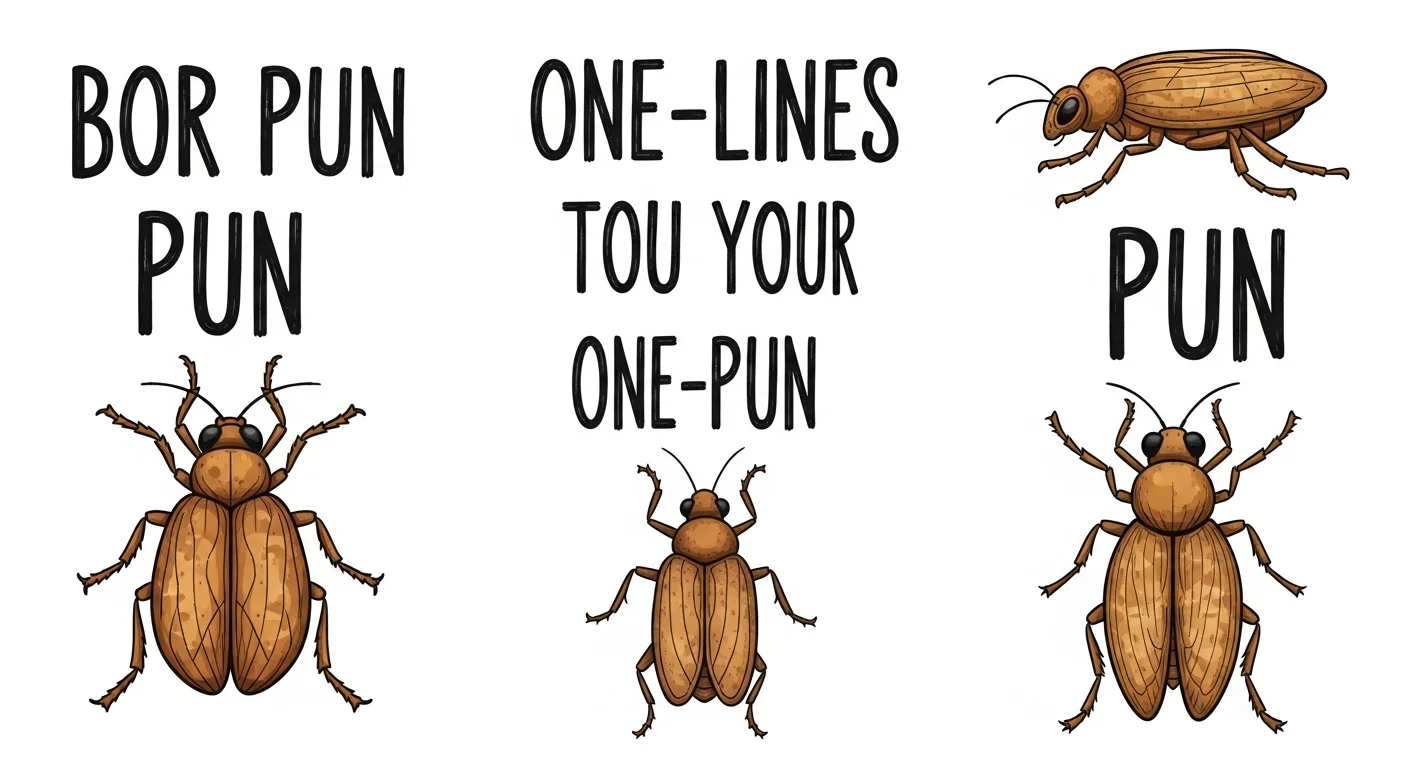 Bug Puns — One-Liners