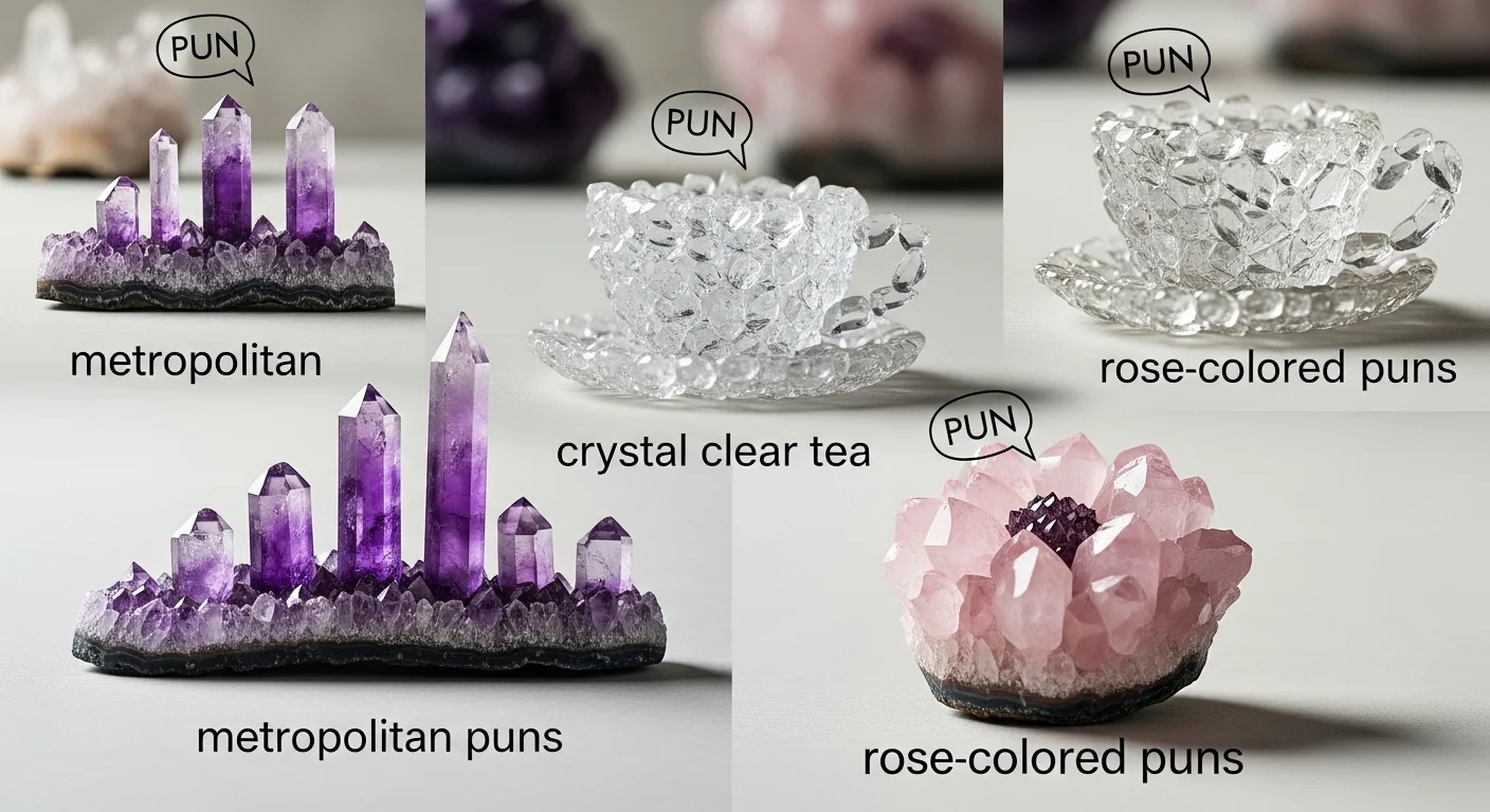 Crystal Puns — One Liners