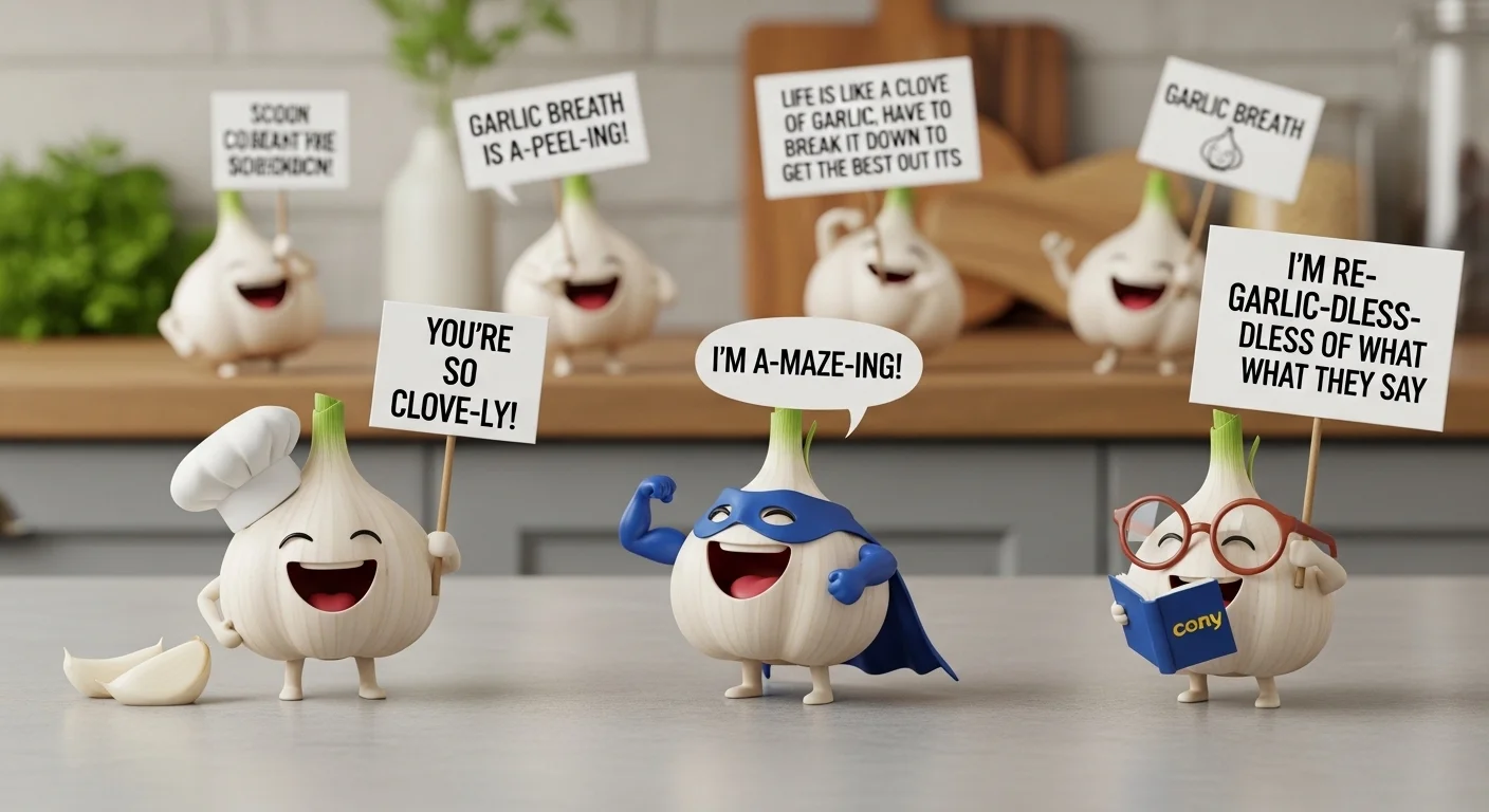 Garlic Puns for Keto Fans