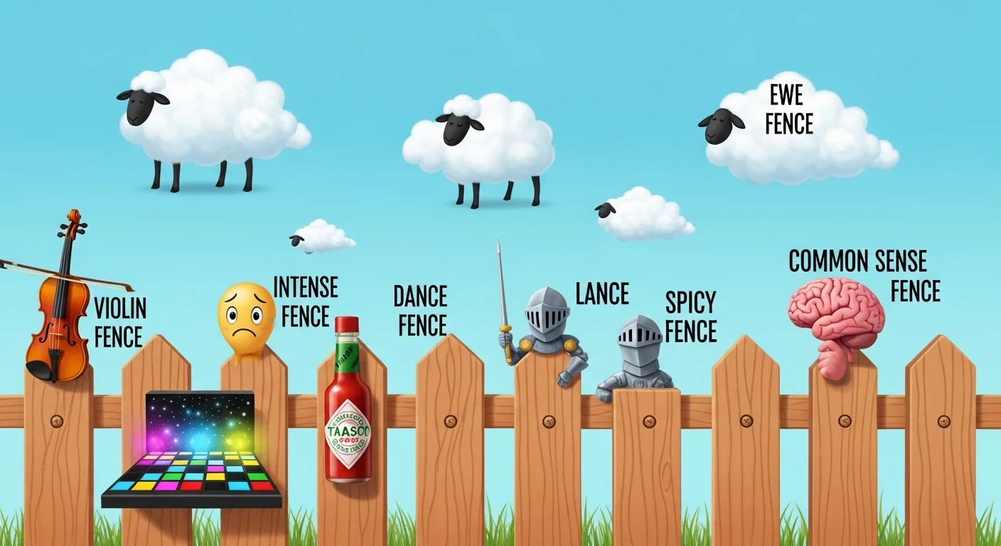 Historical Fence Humor