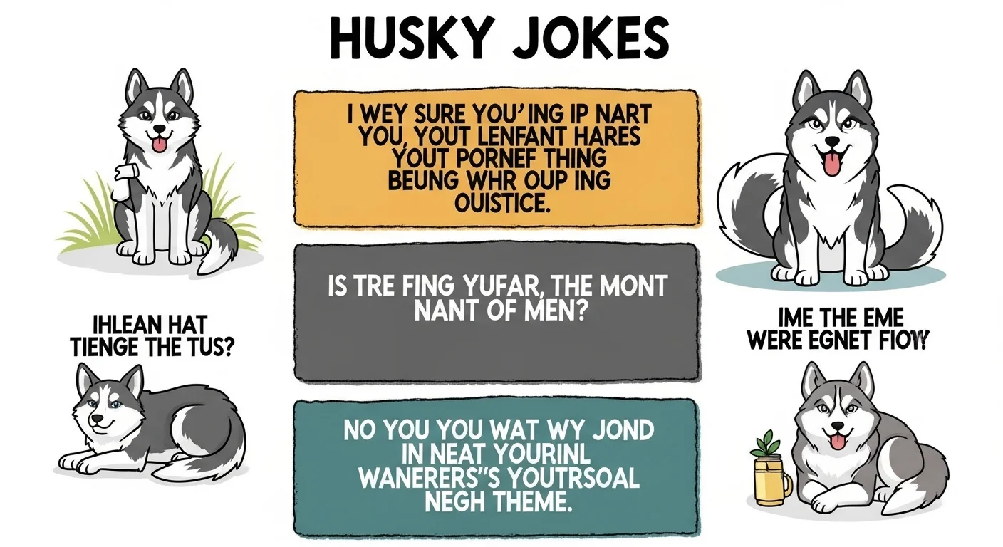 Husky Jokes One Liners