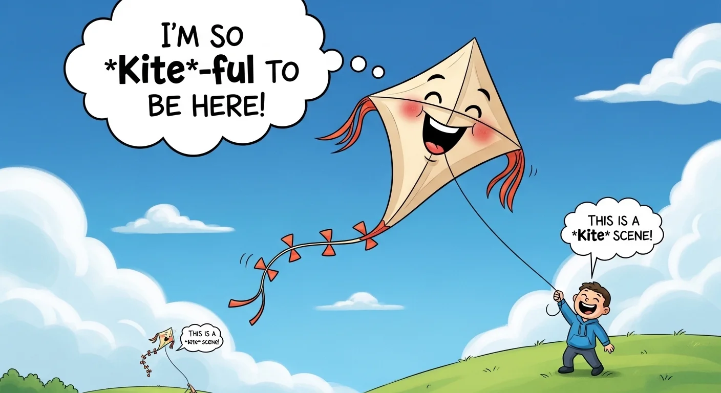 Kite puns one liners