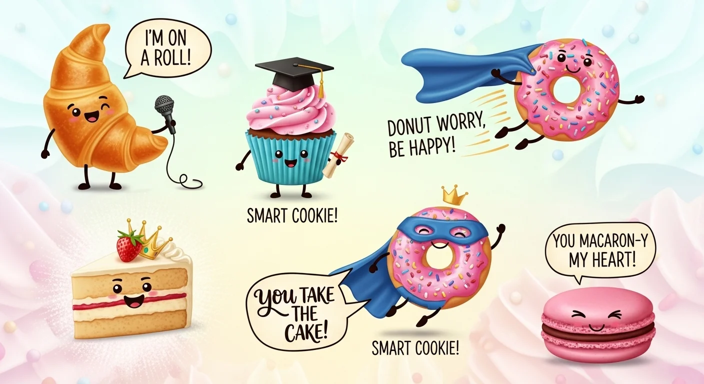 Pie-larious Pastry Puns