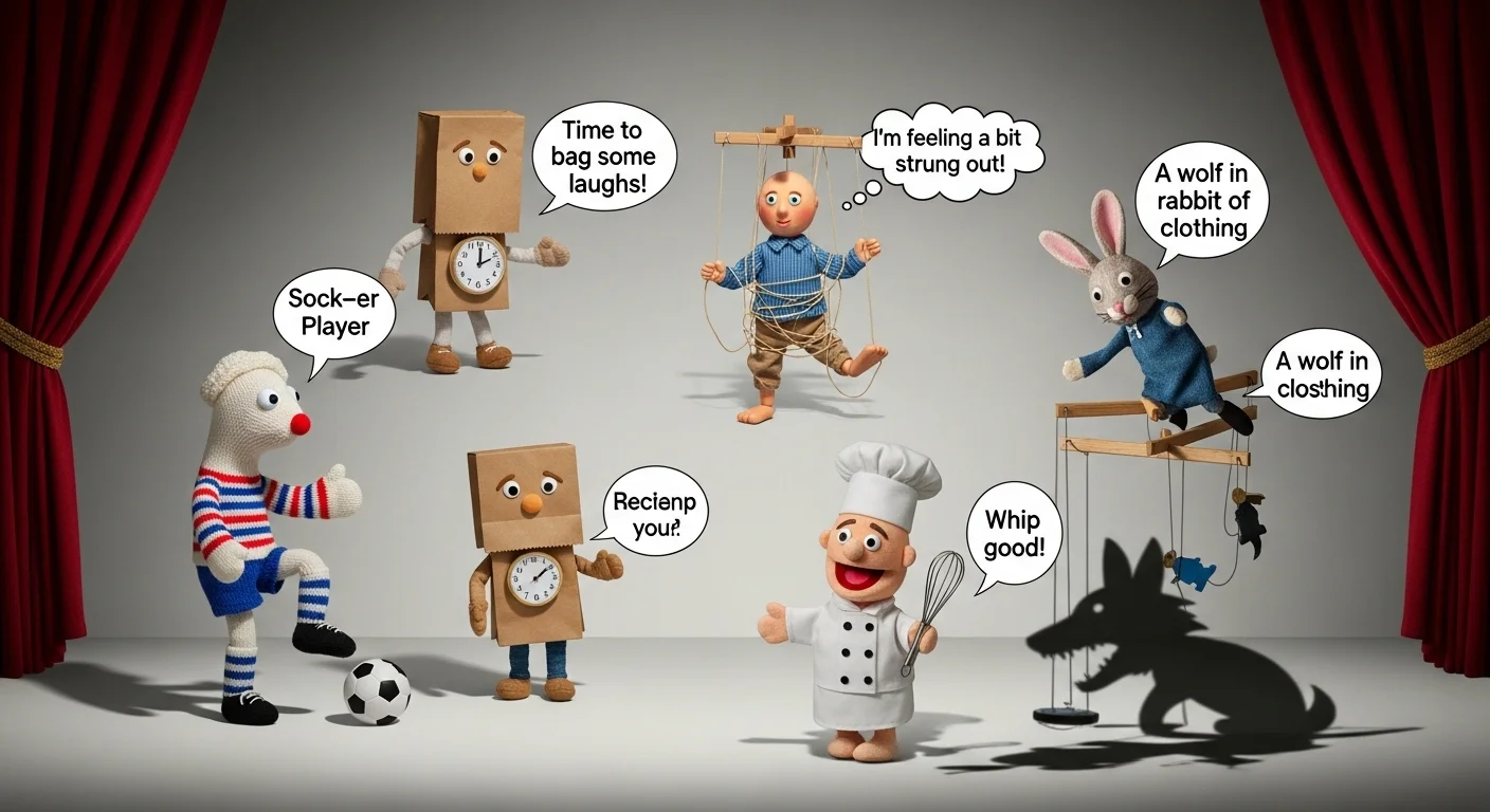 Puppet Puns One-Liners
