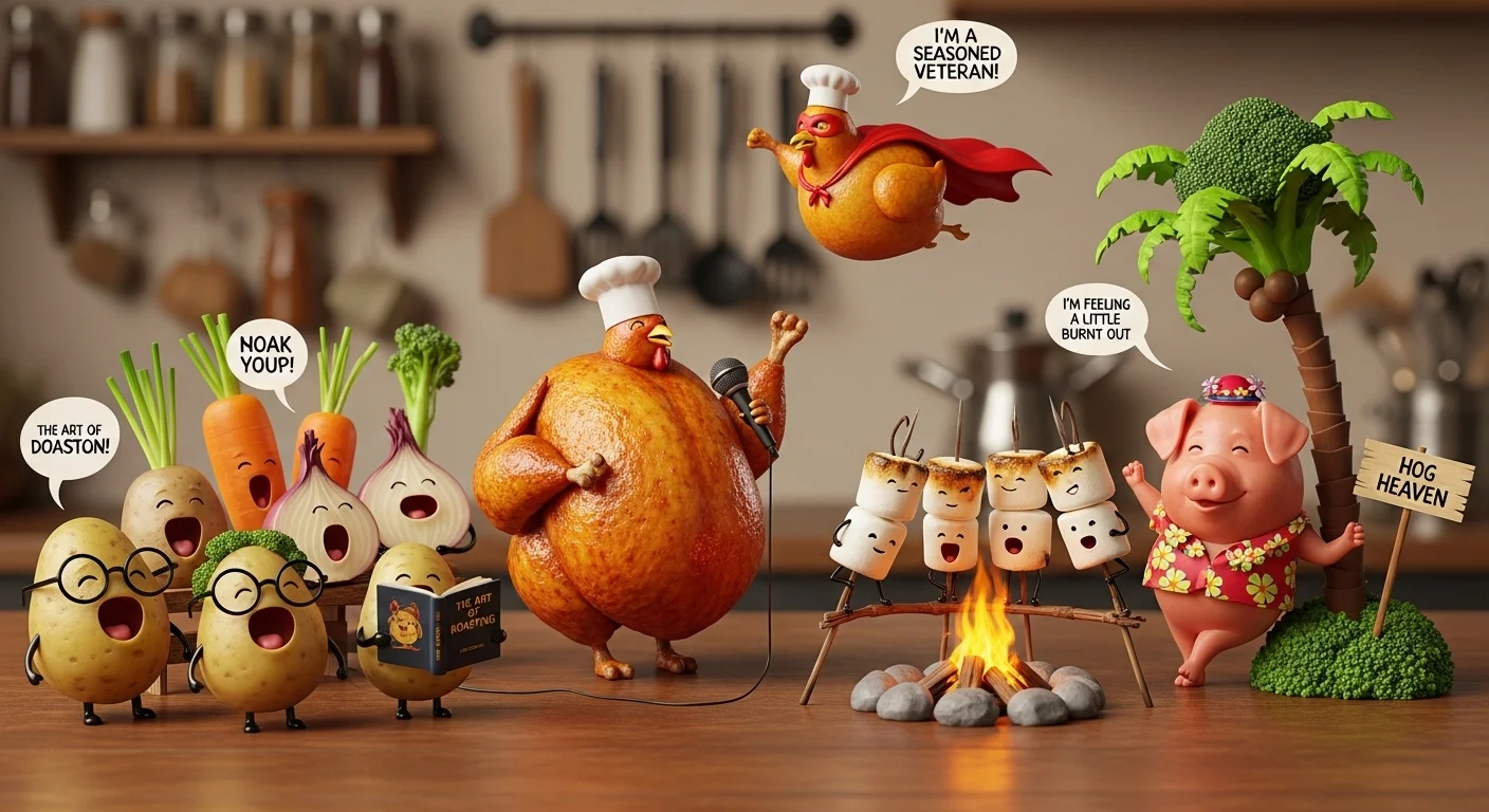 Roast Puns One Liners