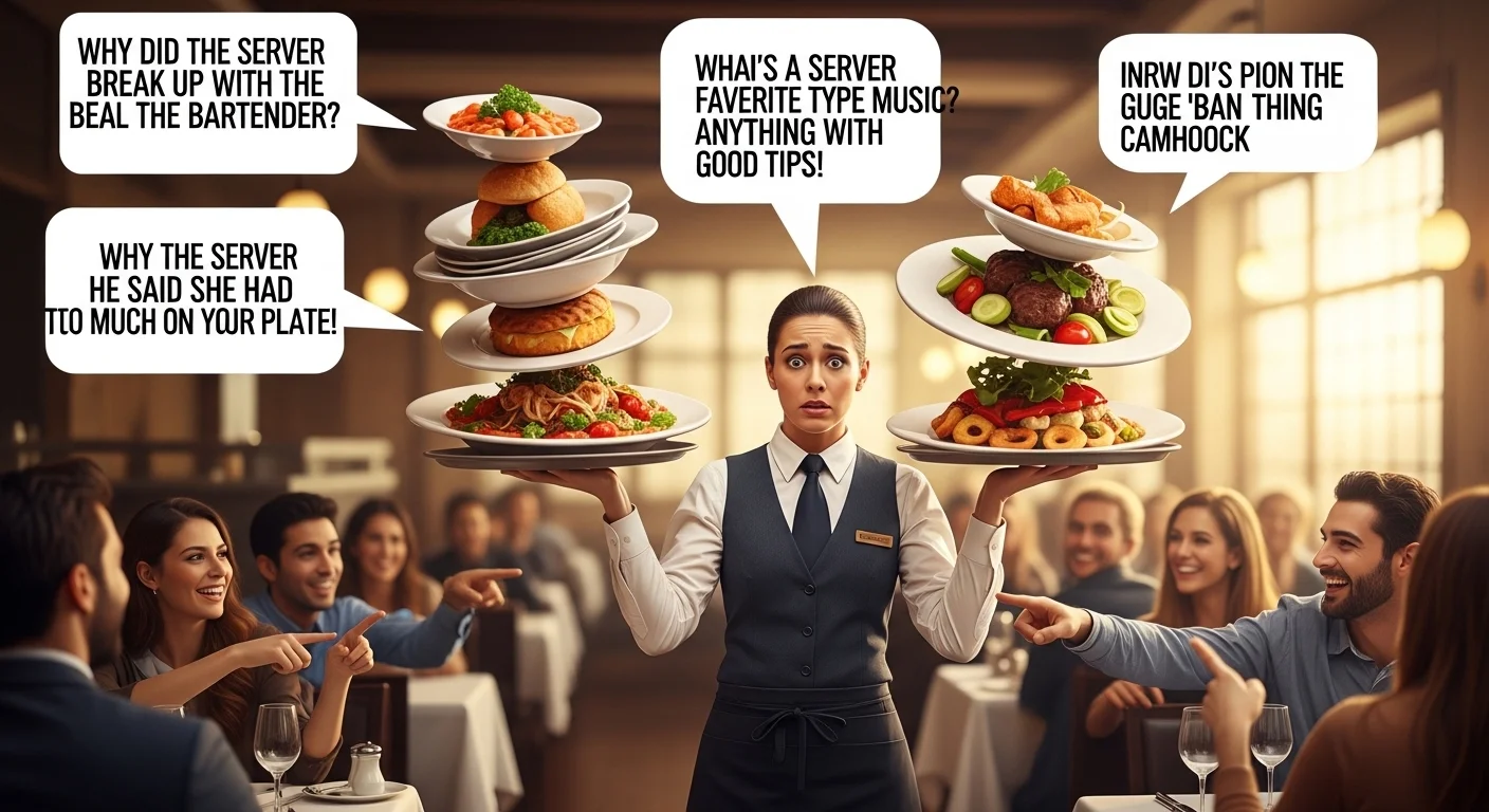 Server jokes one liners