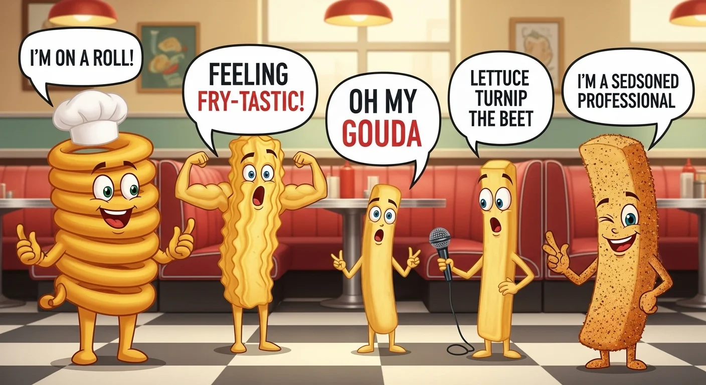 Short French Fry Puns