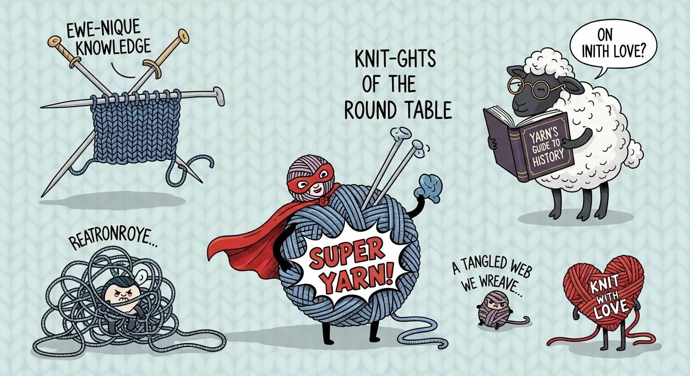 Short Knitting Puns
